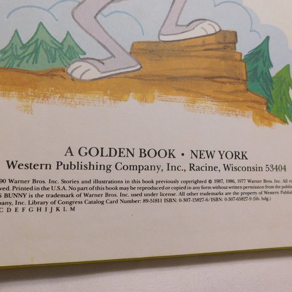 Vintage Bugs Bunny Stories A Golden Treasury Book 1990 - Picture 3 of 5